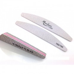 Pile unghii Moonbasa abraziune 150/150 Pile unghii false Moonbasa